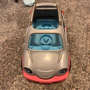 Fisher-Price Gray and Pink Toy Car